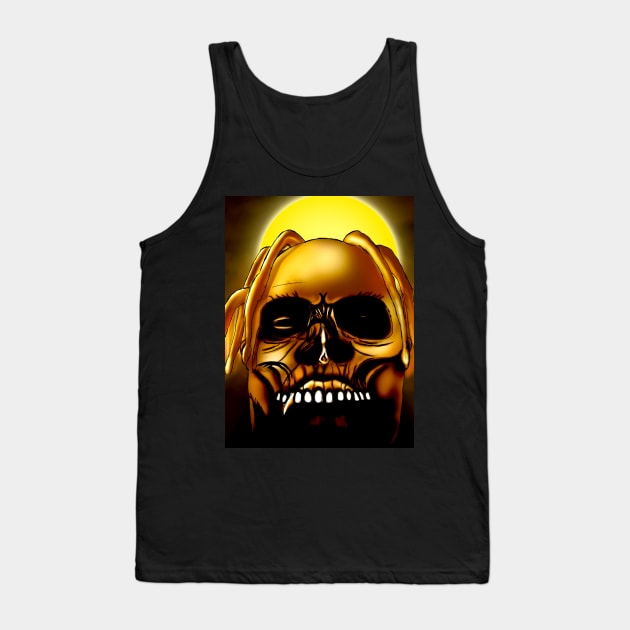 Amazing sicko mod skull art Tank Top by Top Dopes